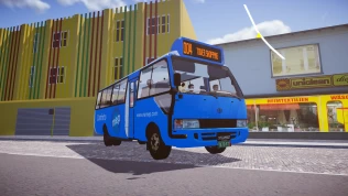 Toyota Coaster B40 — Japanese Utility Minibus Mod