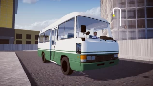 Toyota Coaster Deluxe 1983 — Classic Japanese Minibus
