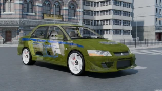 Mitsubishi Lancer Evolution VII F&F Tribute Mod for PBS