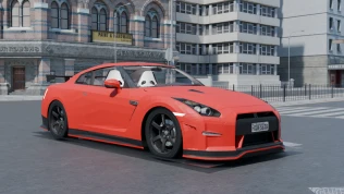 Nissan GT-R R35 Sports Coupe Mod for Proton Bus Simulator