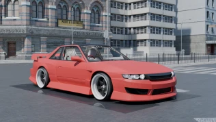 Nissan Silvia S13 JDM Drift Coupe Mod for Proton Bus Simulator