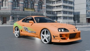 Toyota Supra MK4 A80 Sports Coupe Mod for Proton Bus Simulator
