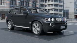 BMW X5 E53 First-Generation Luxury SUV Mod for Proton Bus
