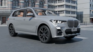BMW X7 M50 Full-Size Luxury SUV Mod for Proton Bus Simulator
