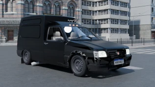 Fiat Fiorino Qualificado — Brazilian Compact Pickup Van Car Mod