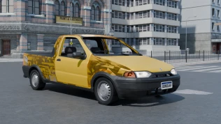 Fiat Strada 2000 — Brazilian Compact Pickup Car Mod