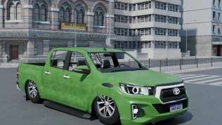 Download Mod Toyota Hilux Lowered — Street Pickup Car Mod for PBS - Proton Bus Simulator