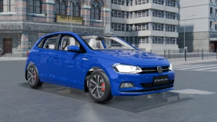 Download Mod Volkswagen Polo 2021 — Modern Hatchback Car Mod for PBS - Proton Bus Simulator