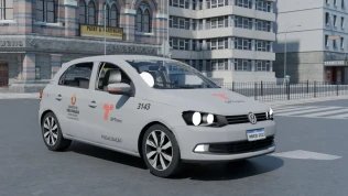 Volkswagen Gol G6 – Proton Bus Simulator Car Mod