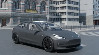 Tesla Model 3 EV Sedan – Proton Bus Simulator Car Mod