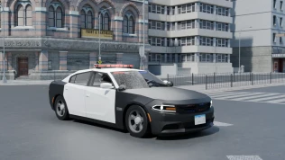 Dodge Charger Police – Proton Bus Simulator Car Mod