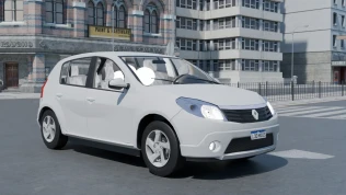 Renault Sandero Hatch – Proton Bus Simulator Car Mod
