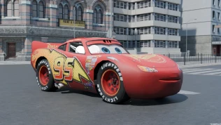 Lightning McQueen – Proton Bus Simulator Fun Car Mod