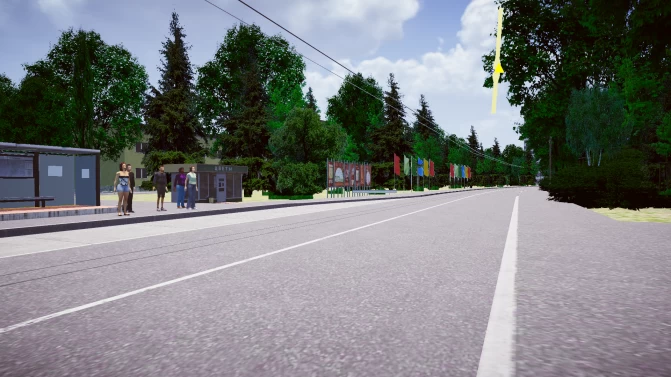 Mapa Bronitsyn - Amazing Map Mod (Mapas / Maps) - Ruas e Paisagem (Proton Bus Simulator)