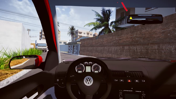 Mod Volkswagen Golf MK4 GTI - Detalhes e Acabamento (Proton Bus Simulator)