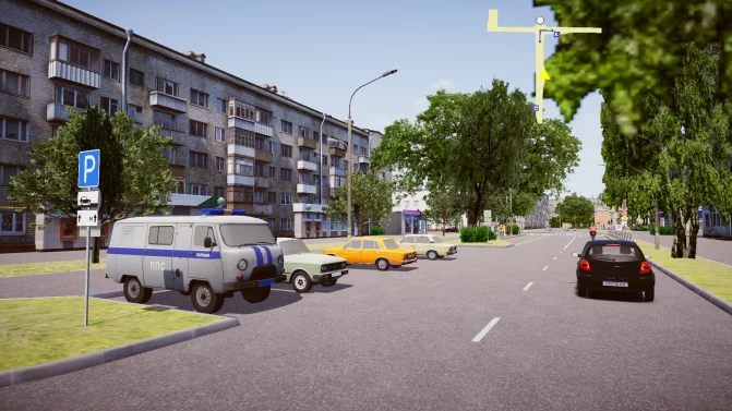 Mapa Zurbagan Map for Proton Bus Simulator (Conversion by Vitaliy Shkarupa) - Cenário e Detalhes (Proton Bus Simulator)