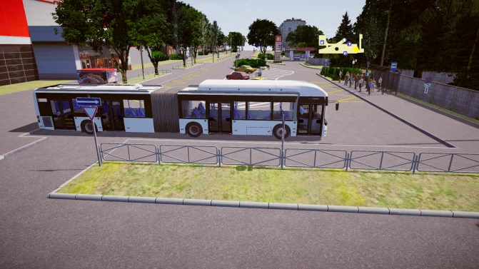 Mapa Zurbagan Map for Proton Bus Simulator (Conversion by Vitaliy Shkarupa) - Ruas e Paisagem (Proton Bus Simulator)