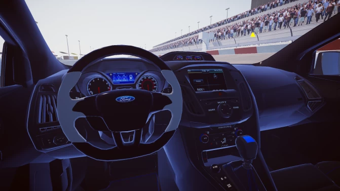 Mod Ford Focus RS 2018 (2.3L EcoBoost) – Sport Car Mod - Detalhes e Acabamento (Proton Bus Simulator)