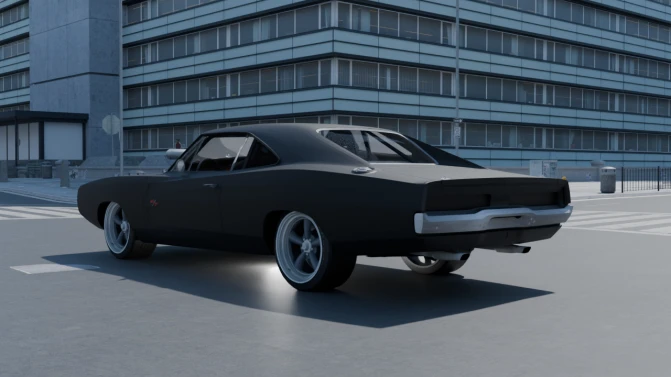 Mod Dodge Challenger 1970 – Classic American Muscle Car Mod - Interior e Painel (Proton Bus Simulator)