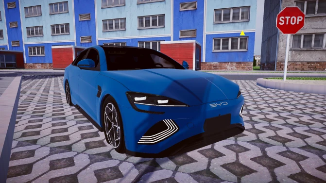 Mod BYD Seal Electric Car Mod for Proton Bus Simulator - Vista Principal/Lateral (Proton Bus Simulator)