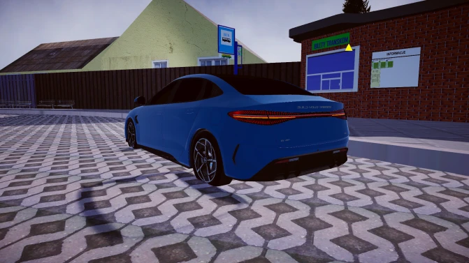 Mod BYD Seal Electric Car Mod for Proton Bus Simulator - Interior e Painel (Proton Bus Simulator)