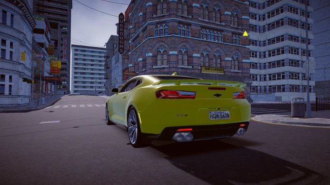Mod Chevrolet Camaro ZL1 Muscle Car Mod for Proton Bus Simulator - Interior e Painel (Proton Bus Simulator)