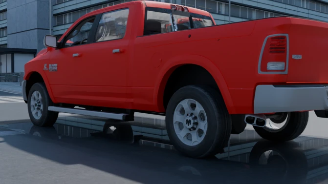 Mod Dodge RAM 2500 Pickup Mod for Proton Bus Simulator - Interior e Painel (Proton Bus Simulator)