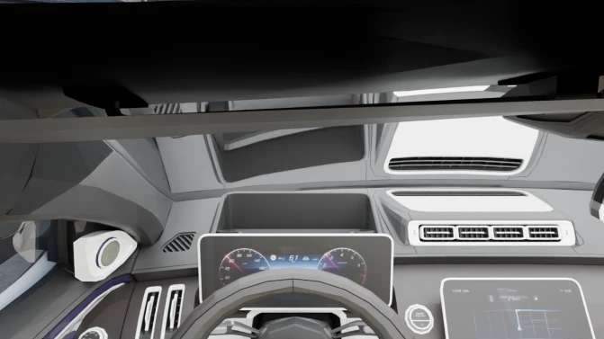 Mod Mercedes-Benz S500 W223 Luxury Sedan Mod for Proton Bus Simulator - Detalhes e Acabamento (Proton Bus Simulator)