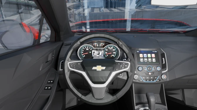 Mod Chevrolet Cruze RS 2018 — Brazilian Sport Sedan Car Mod - Detalhes e Acabamento (Proton Bus Simulator)