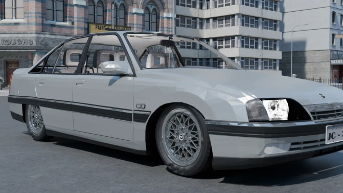 Mod Chevrolet Omega 4.1 CD — Brazilian Executive Sedan Car Mod - Vista Principal/Lateral (Proton Bus Simulator)
