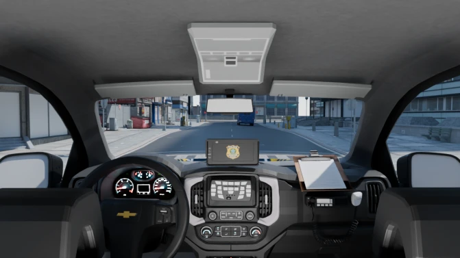 Mod Chevrolet Trailblazer PRF — Brazilian Highway Police SUV Mod - Detalhes e Acabamento (Proton Bus Simulator)