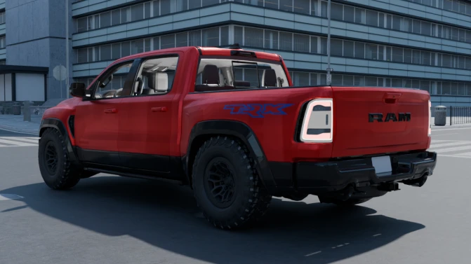 Mod Dodge RAM 1500 TRX — American Off-Road Performance Pickup Mod - Interior e Painel (Proton Bus Simulator)