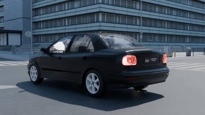 Mod Fiat Marea Turbo — Brazilian 2.0 20v Sport Sedan Car Mod - Interior e Painel (Proton Bus Simulator)