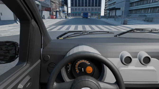 Mod Fiat Fiorino 2017 — Compact Panel Van Car Mod for PBS - Detalhes e Acabamento (Proton Bus Simulator)