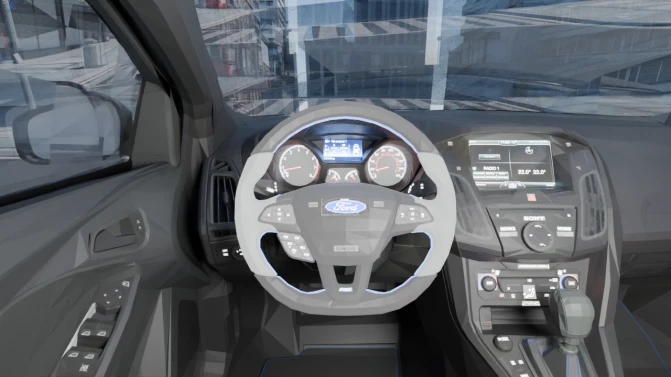 Mod Ford Focus 2014 — Brazilian Compact Sedan Car Mod for PBS - Detalhes e Acabamento (Proton Bus Simulator)