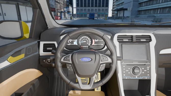 Mod Ford Fusion Titanium — American Mid-Size Luxury Sedan Car Mod - Detalhes e Acabamento (Proton Bus Simulator)