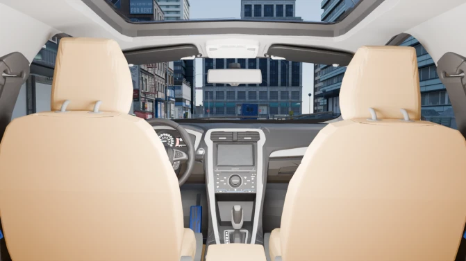 Mod Ford Fusion Titanium — American Mid-Size Luxury Sedan Car Mod - Detalhes e Acabamento (Proton Bus Simulator)