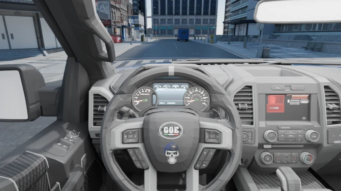 Mod Ford F-150 Raptor Polícia — Brazilian Police Pickup Mod for PBS - Detalhes e Acabamento (Proton Bus Simulator)