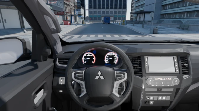 Mod Mitsubishi L200 Triton 2021 — Brazilian Mid-Size Pickup Mod for PBS - Detalhes e Acabamento (Proton Bus Simulator)
