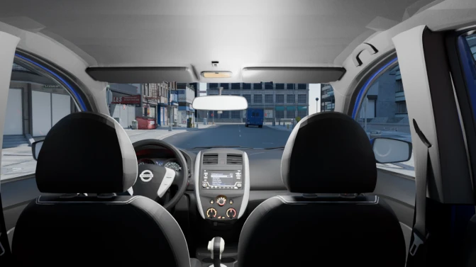 Mod Nissan Versa 2015 — Compact Sedan Car Mod for PBS - Detalhes e Acabamento (Proton Bus Simulator)