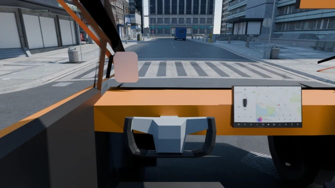 Mod Tesla Cybertruck - Detalhes e Acabamento (Proton Bus Simulator)