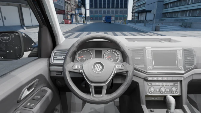 Mod Volkswagen Amarok — Pickup Truck Car Mod for PBS - Detalhes e Acabamento (Proton Bus Simulator)