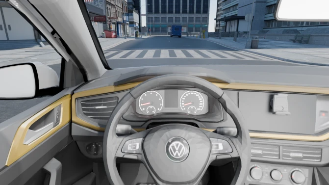 Mod Volkswagen Polo 2021 — Modern Hatchback Car Mod for PBS - Detalhes e Acabamento (Proton Bus Simulator)