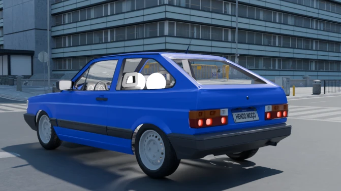 Mod Volkswagen Gol G1 — Classic Hatchback Car Mod for PBS - Interior e Painel (Proton Bus Simulator)