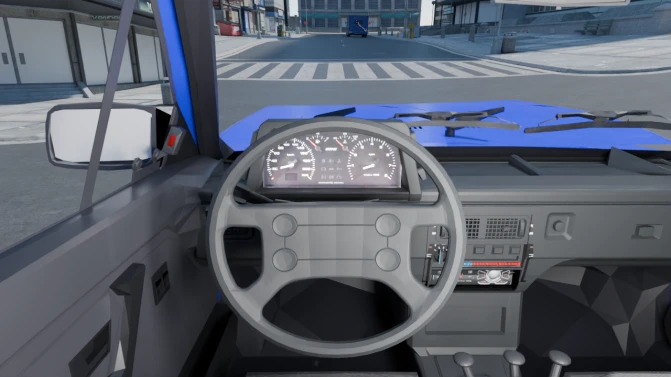 Mod Volkswagen Gol G1 — Classic Hatchback Car Mod for PBS - Detalhes e Acabamento (Proton Bus Simulator)