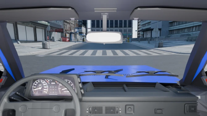 Mod Volkswagen Gol G1 — Classic Hatchback Car Mod for PBS - Detalhes e Acabamento (Proton Bus Simulator)