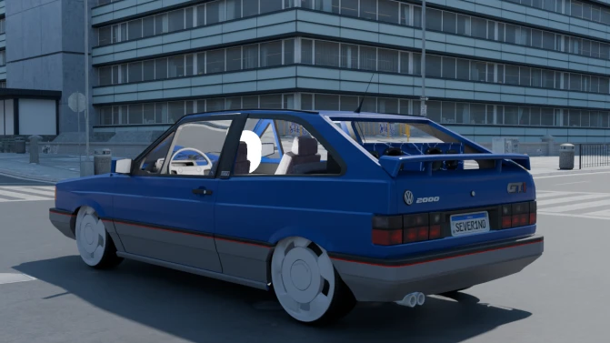 Mod Volkswagen Gol GTI 2000 — Sport Hatch Car Mod for PBS - Interior e Painel (Proton Bus Simulator)
