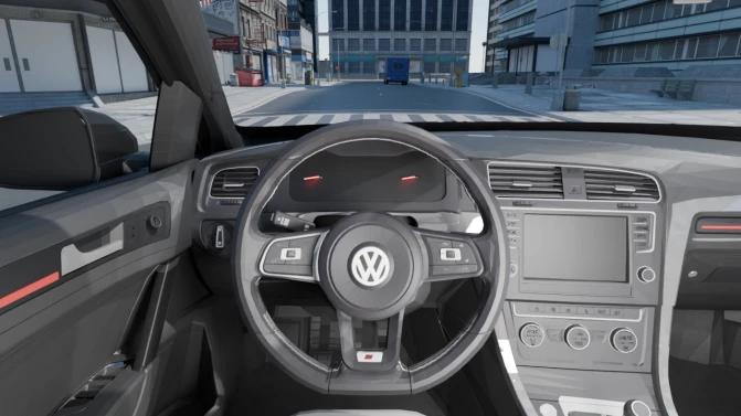 Mod Volkswagen Golf GTI — Modern Hot Hatch Car Mod for PBS - Detalhes e Acabamento (Proton Bus Simulator)