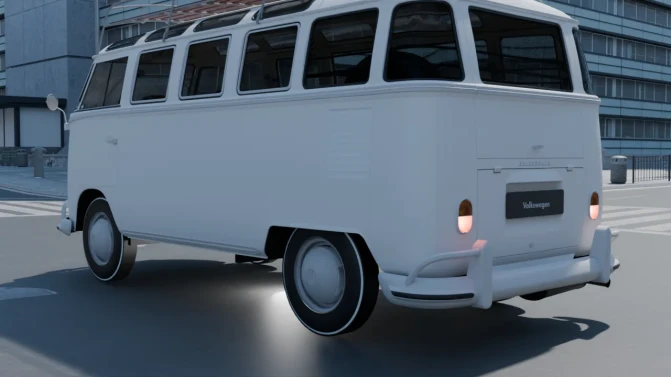 Mod Volkswagen Kombi T1 – Proton Bus Simulator Car Mod - Interior e Painel (Proton Bus Simulator)