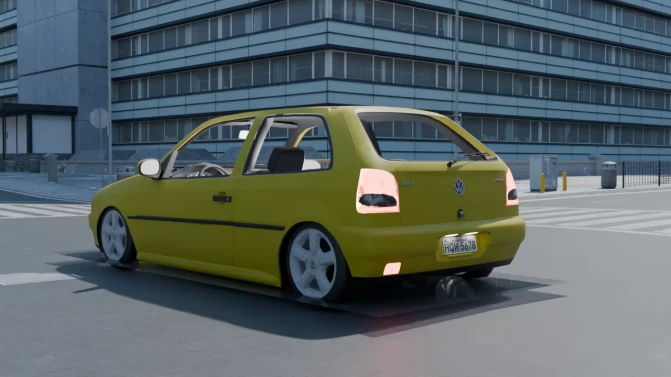 Mod Volkswagen Gol G2 Hatch – Proton Bus Simulator Car Mod - Interior e Painel (Proton Bus Simulator)
